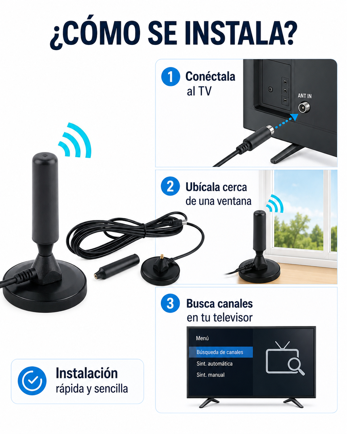 Antena Digital HD