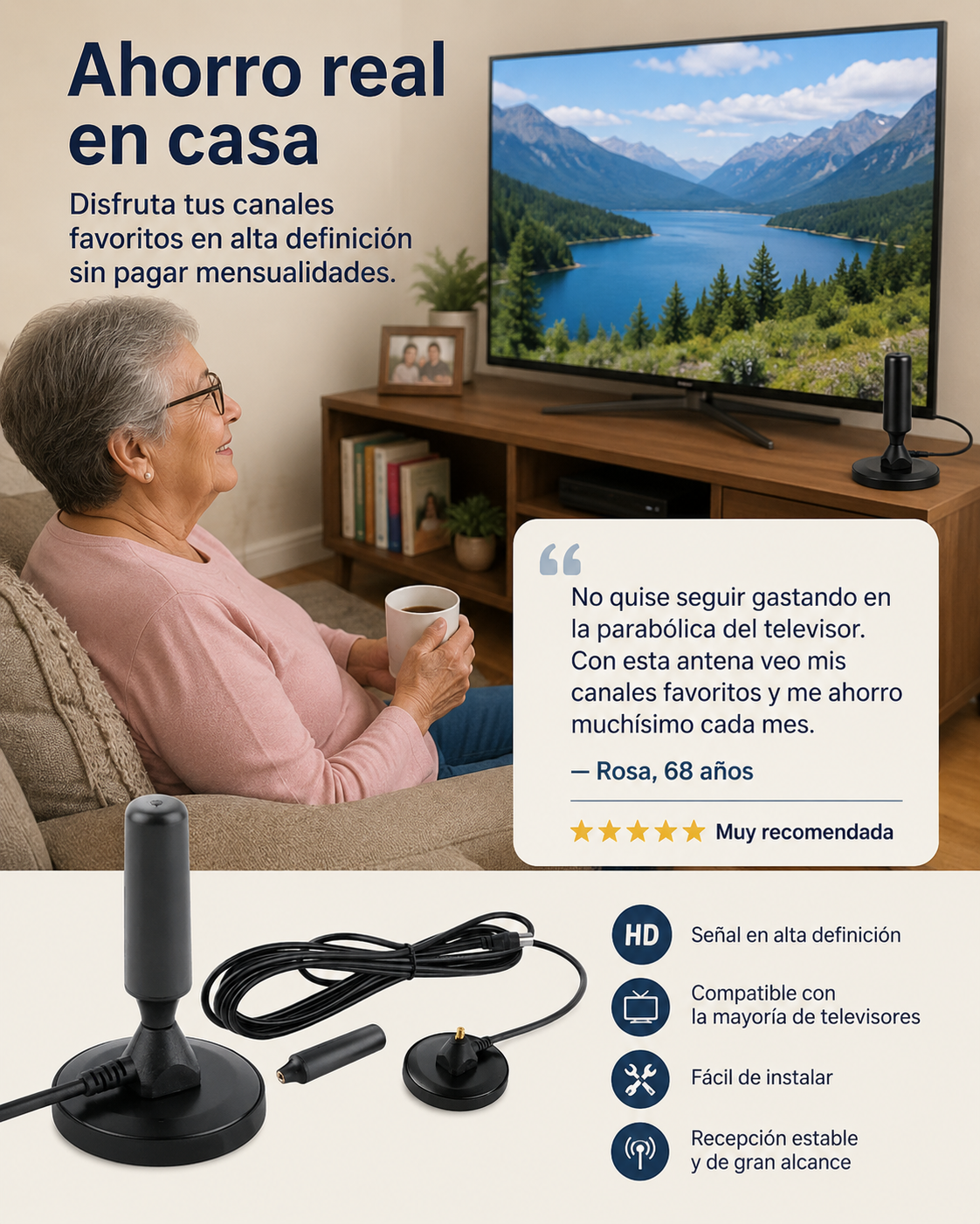 Antena Digital HD